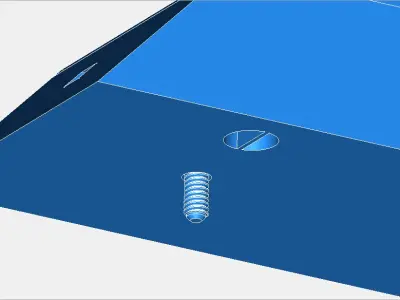 Mechanical brick 3D model