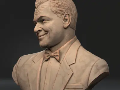 Leonardo DiCaprio   3D print model