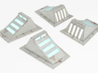 Star Wars Echo Base Hangar light - 1-6 scale Hottoys  3D print model