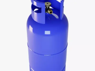 Gas Cylinder Propan 3D model