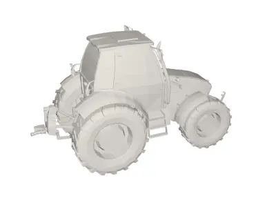 tractor concept 3D model