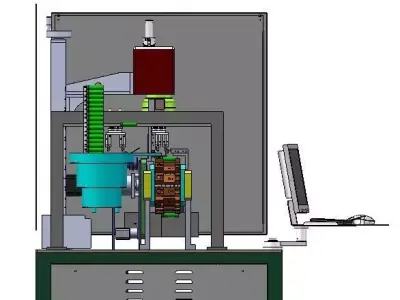 Lithium Battery Tab Laser Welding Machine  3D model