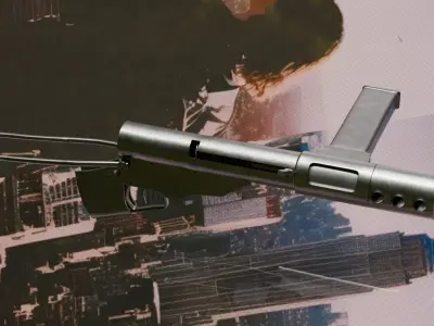 Sten Machinepistol 3D model