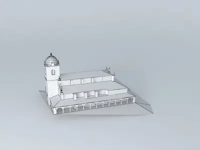 Legazpi Church Free 3D model