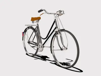 heavy duty bicycle 3D model