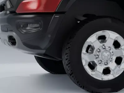 RAM 1500 TRX 2021 3D model