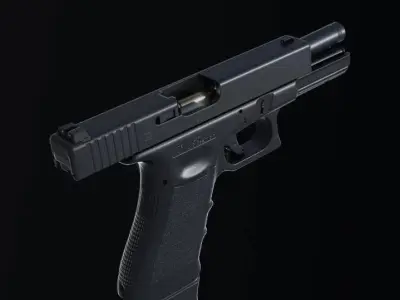 G18 G18 G18 G18 glock vs glock Free 3D model