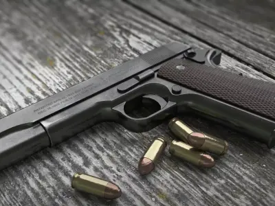 Colt 1911 Low Poly PBR Low-poly 3D model