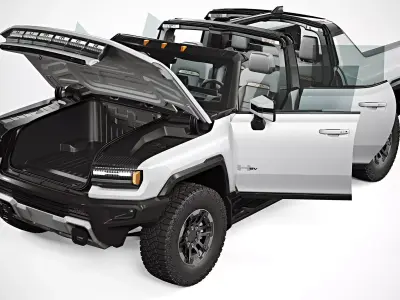 2022 GMC Hummer EV 3D model