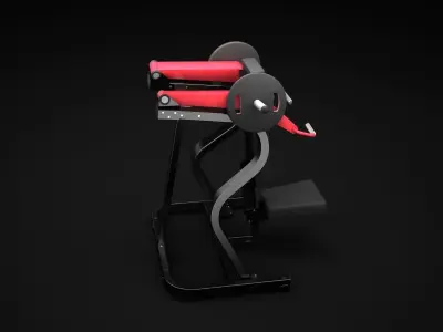 Shoulder Press 3D model