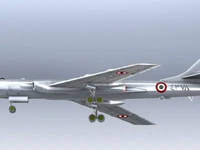 Tupolev Tu-16   Badger  3D model