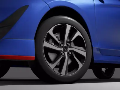 Toyota Vios XP150 2019 3D model