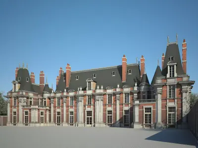  Old Chateau III 3D model
