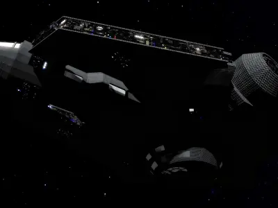 STAR WARS - YT2000 LIGHT FREIGHTER Low-poly 3D model