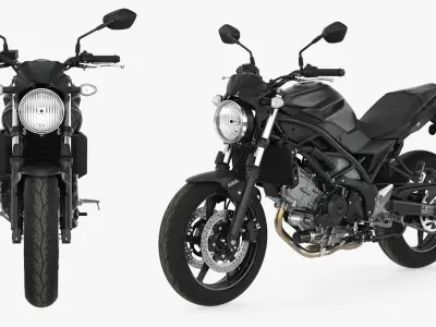 Concept Sport Bike Suzuki 3D model