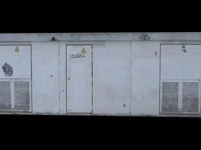 Power Generator PBR LowPoly Low-poly 3D model