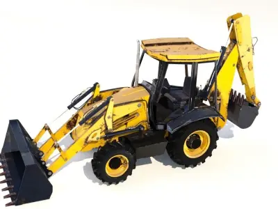 JCB Digger 3D model