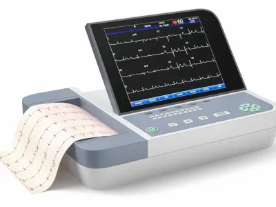 Electrocardiograph Machine 3D model