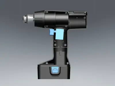 Cordless Drill Free 3D model