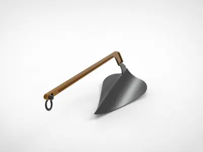 Plow Anchor 3D model