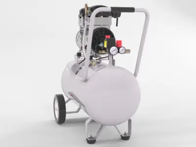 California Air Tools 15020C Ultra Quiet  Oil-Free 3D model