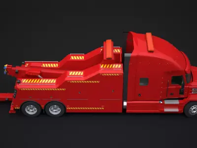 USA Recovery Truck 3D model