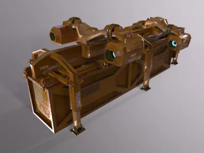 SpaceShip Loader 3D model