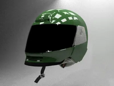 Motorcycle hemlet 3D model