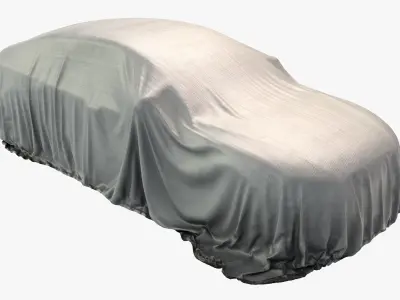 Car Cover Sedan &amp;amp; SUV Bundle 3D model