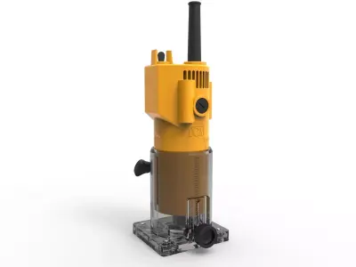 DCA AMP02-6 Palm Router-Trimmer 3D Model 3D model