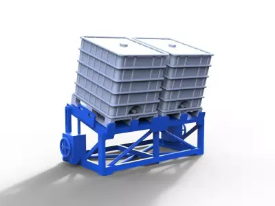 IBC Stand 3D print model