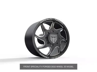 best seller speciality forged dually wheels 3D Model Collection 3D Model Pack