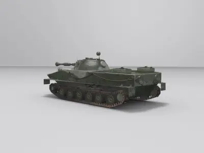 PT-85 North Korea Low-poly 3D model