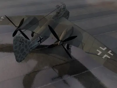 Messerschmitt Me-265 3D model