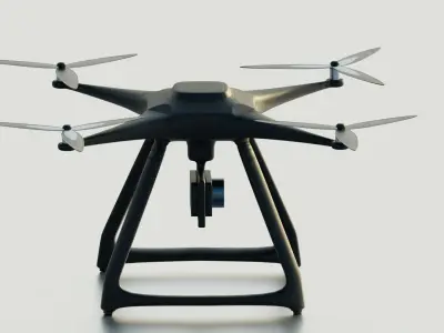Quadcopter 3D model
