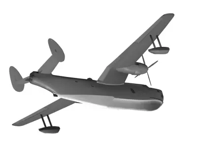 Beriev Be-6 3D model