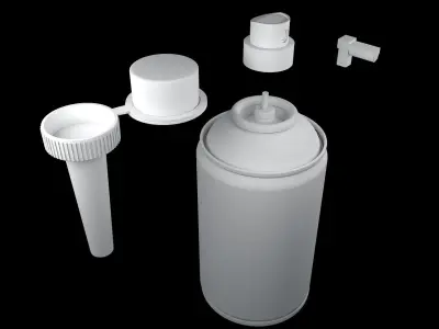 Spray Can 3D model