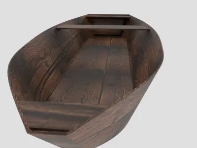 BOAT INTERIER 3D model