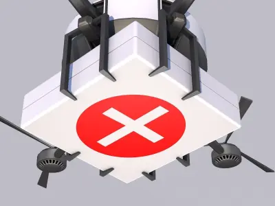 Medical Drone 3D model