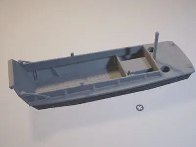 US landingcraft -stl file-  3D print model
