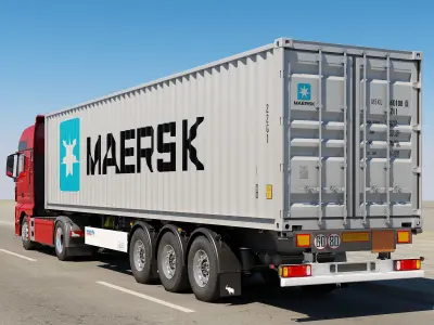 TRUCK XXL Container 3D model
