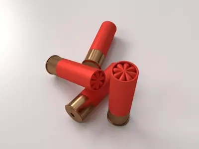 Shotgun Shells 3D model purchase