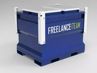 IBC Tank 1000lit 3D model