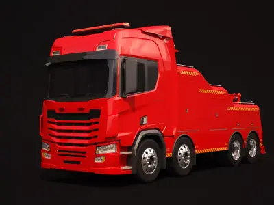 Generic Recovery Truck 3D model