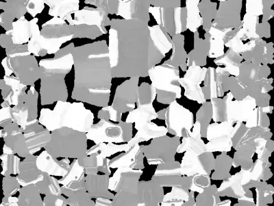 Futuristic Pistol 3D model get