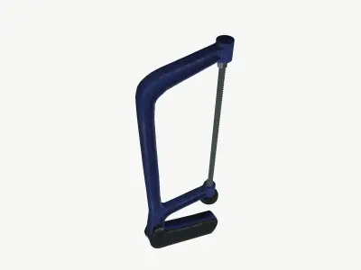 Hacksaw blade 3D model