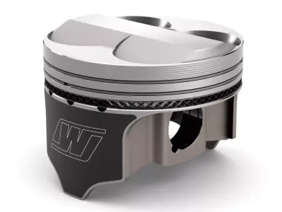 Wiseco Piston Low-poly 3D model