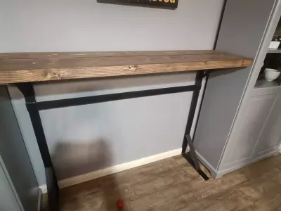 Steel table handmade Free 3D print model