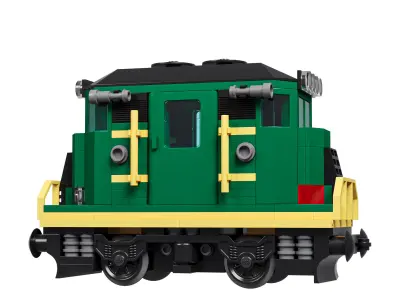 Train Mini Diesel-Electric Extinguisher Class E 3D model