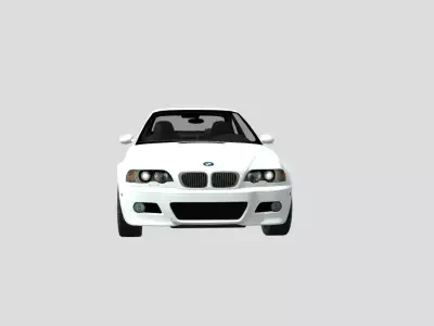 2003 BMW M3 E46 3D print model